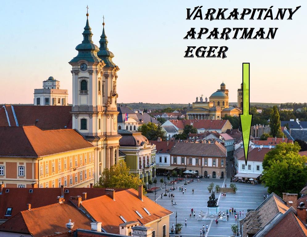 Varkapitany Apartman Eger Eksteriør billede